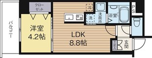 千代県庁口駅 徒歩2分 2階の物件間取画像